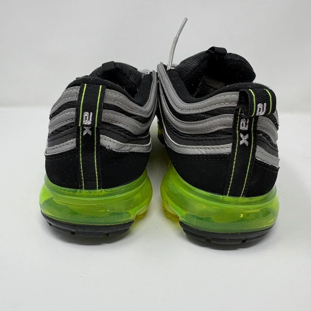 Nike Air VaporMax 97 Men's Size 11 Black Volt Running Shoes Sneakers AJ7291-001